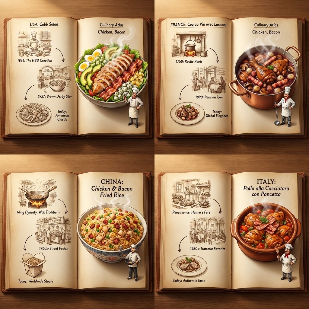 3D Pop-up Culinary Atlas Grid
