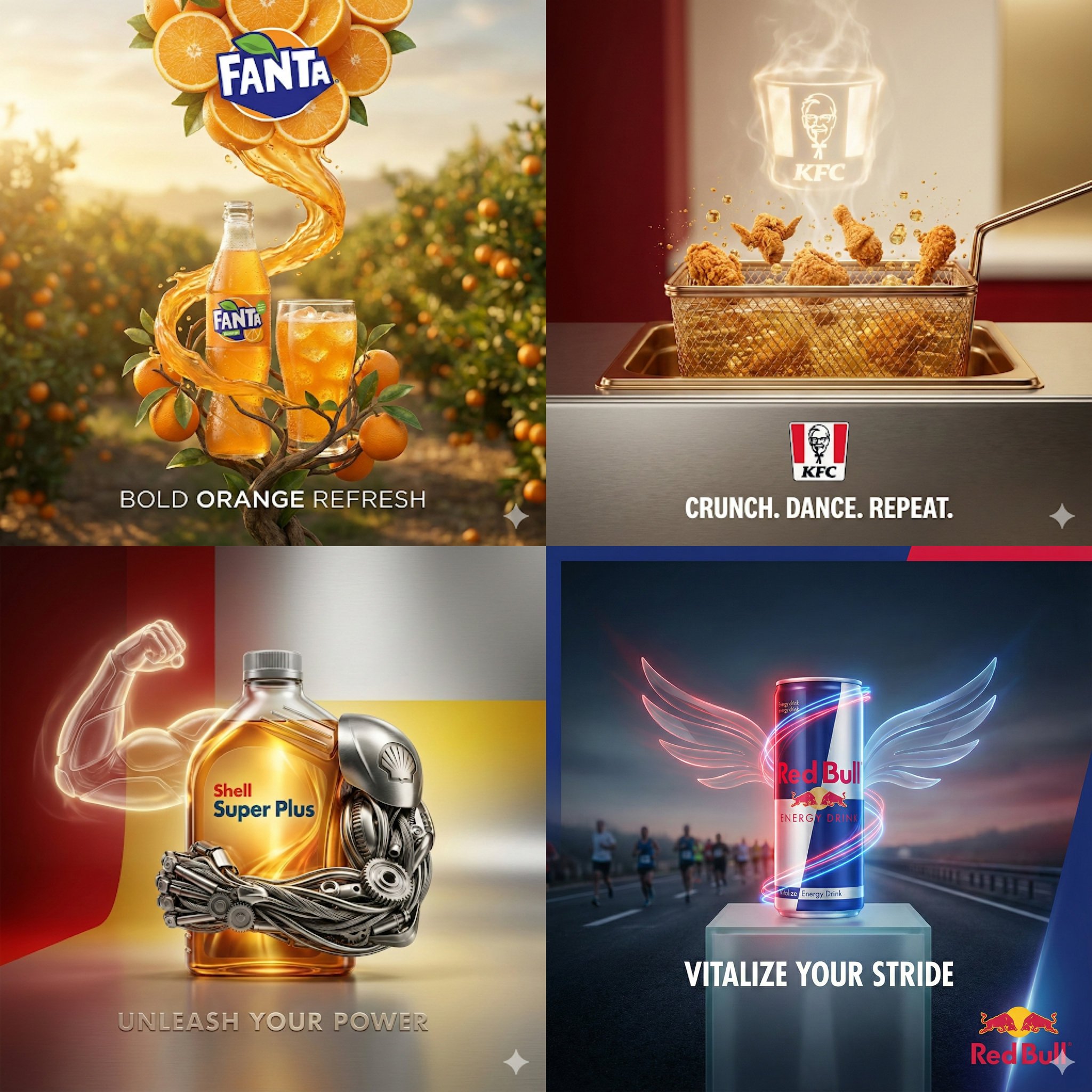 Surreal Luxury Product Advertisement Poster