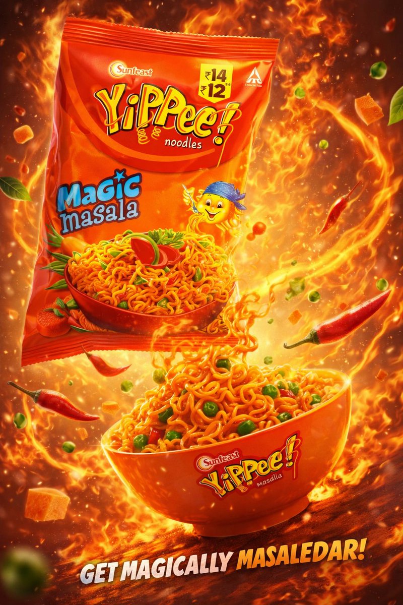 Poster Iklan Sinematik Maggi Masala 8K - Image 1