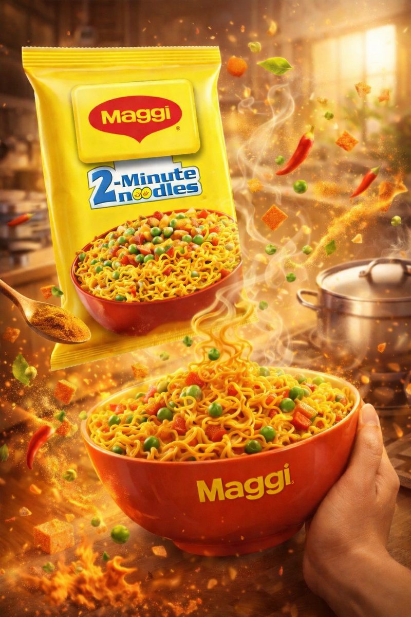 Poster Iklan Sinematik Maggi Masala 8K - Image 2