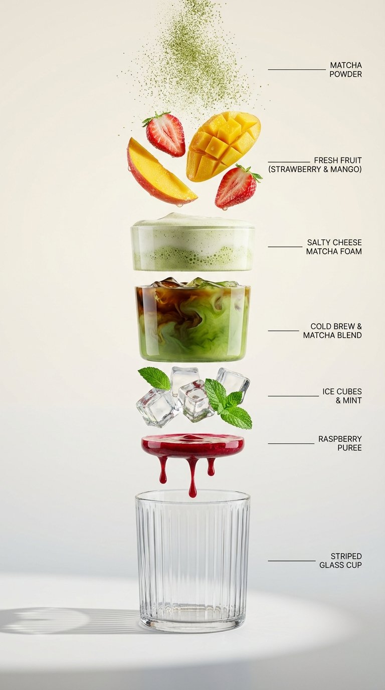 Hyper-realistic Deconstructed Drink Poster - Image 2
