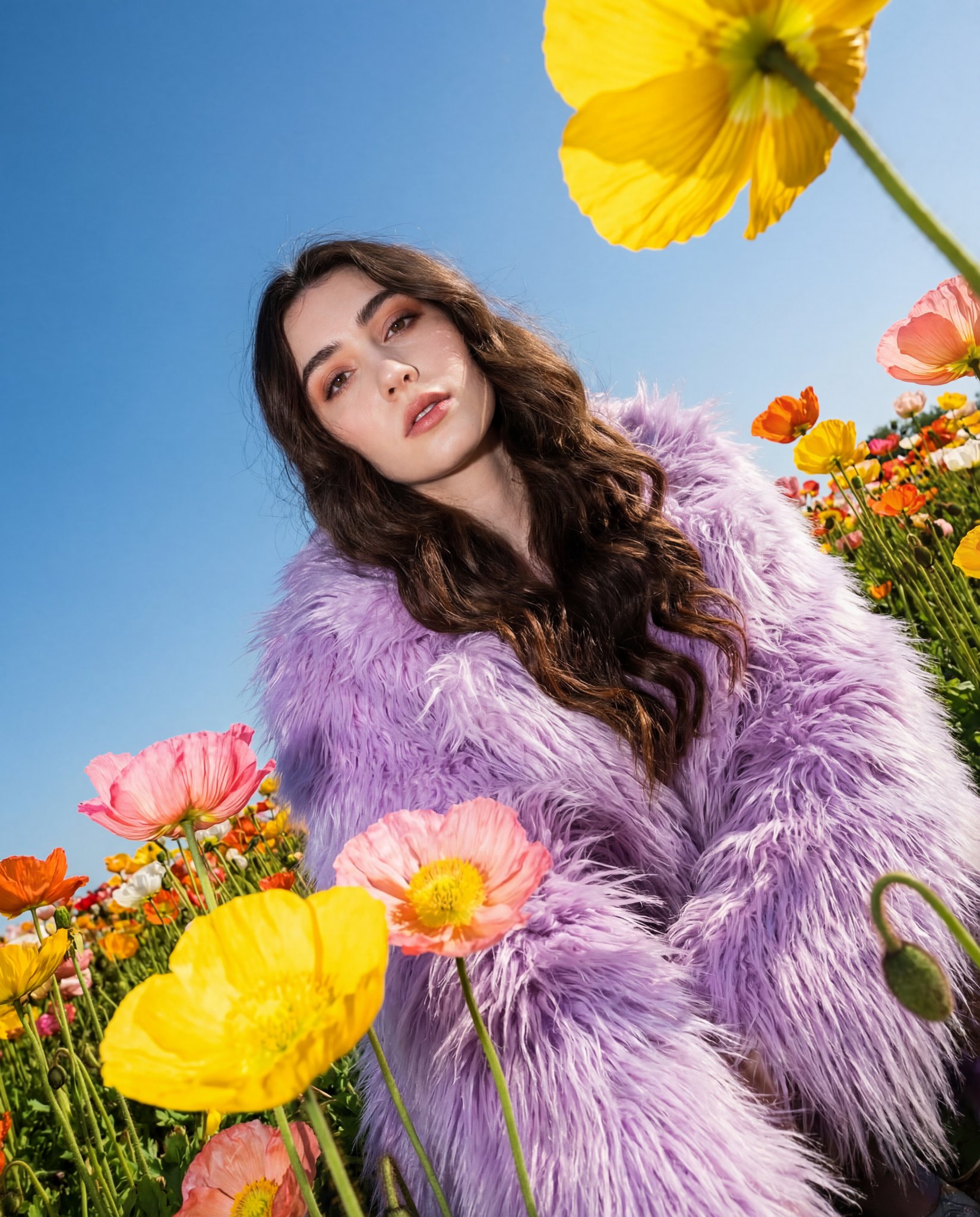 Potret Fesyen Editorial di Ladang Bunga - Image 2