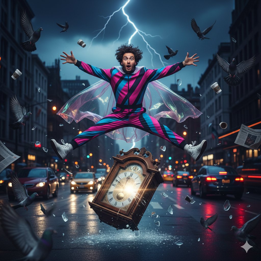 Cinematic Freeze Jump Action Photography