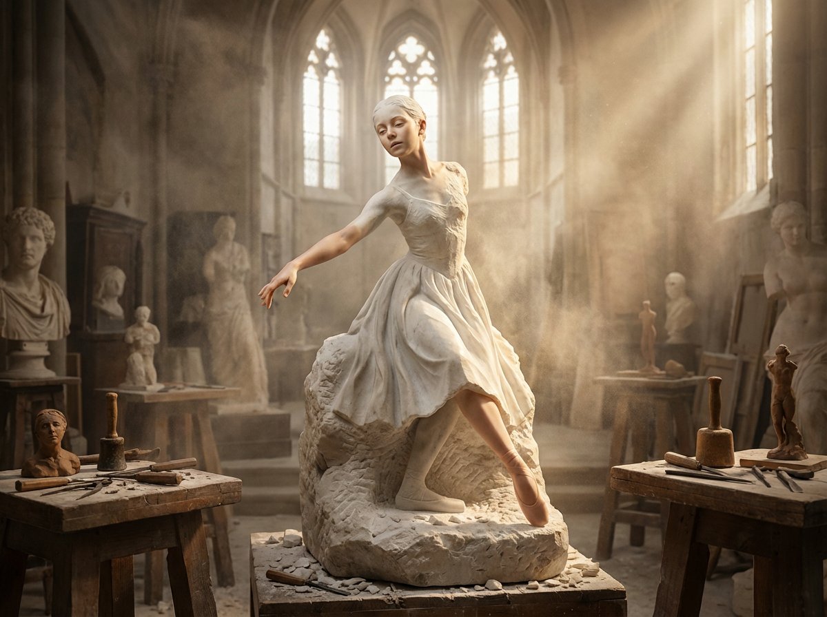 Arca Marmar Hidup di Bengkel Renaissance - Image 1