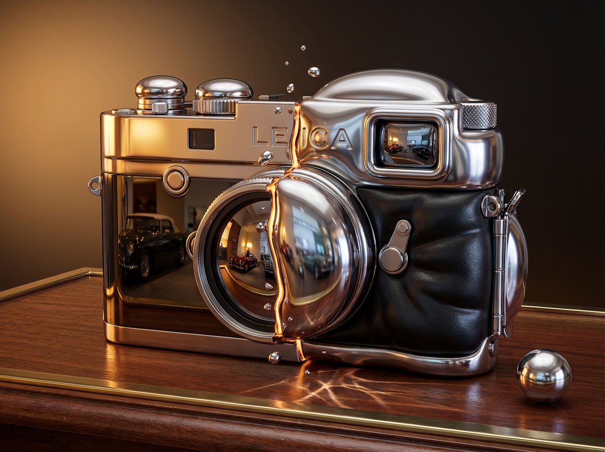 Transformasi Produk Krom Gaya Belon 3D - Image 2