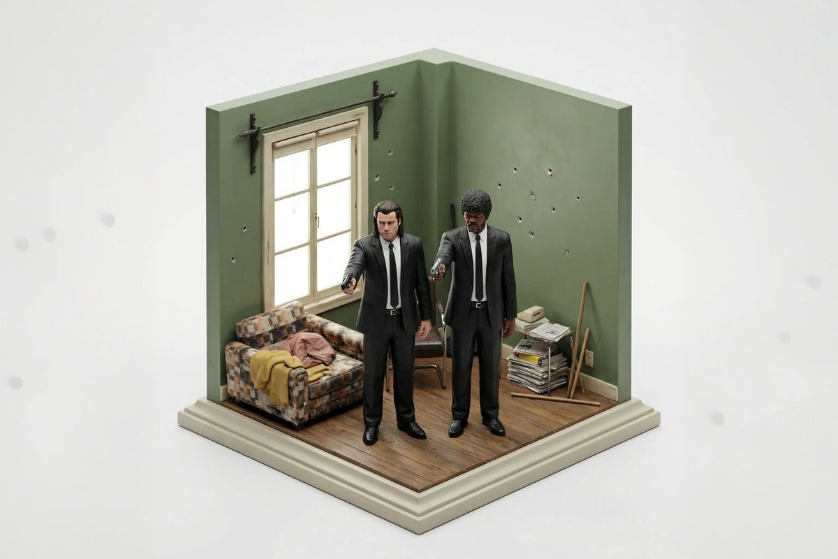 Rekaan Diorama Miniatur Isometrik 3D - Image 4