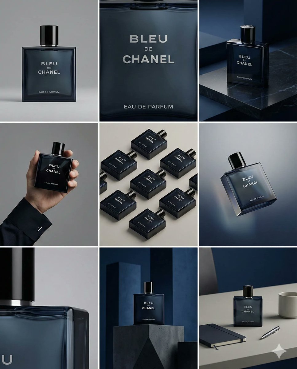 3x3 Product Photography Storyboard Grid - Image 1