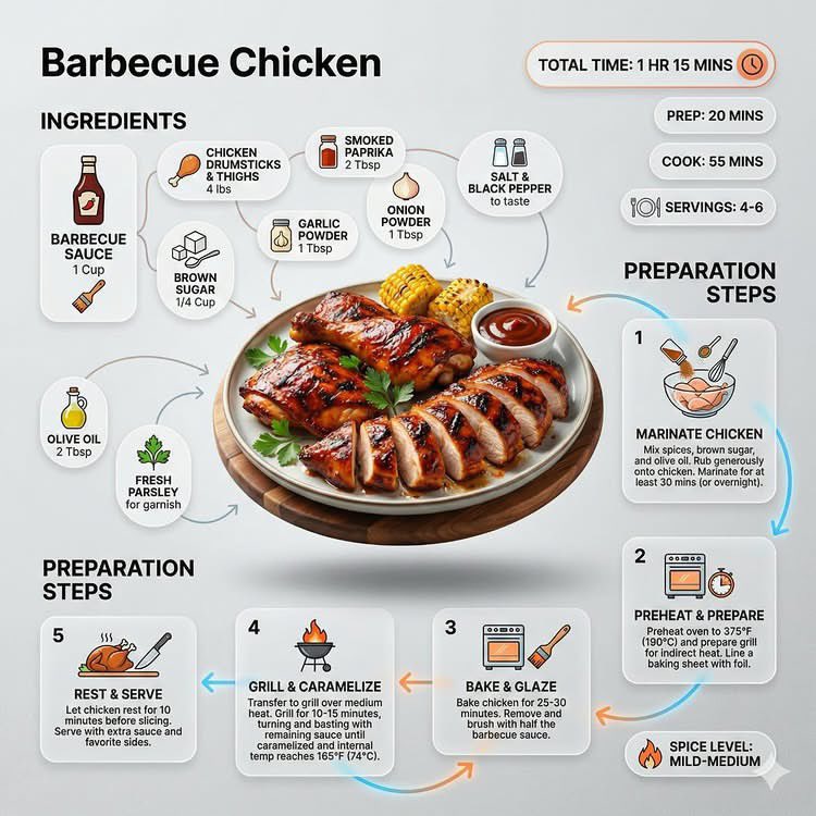 Infografik Resipi Makanan Moden Estetik - Image 3