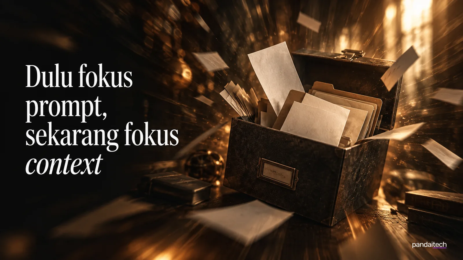 Dulu fokus prompt, sekarang fokus context