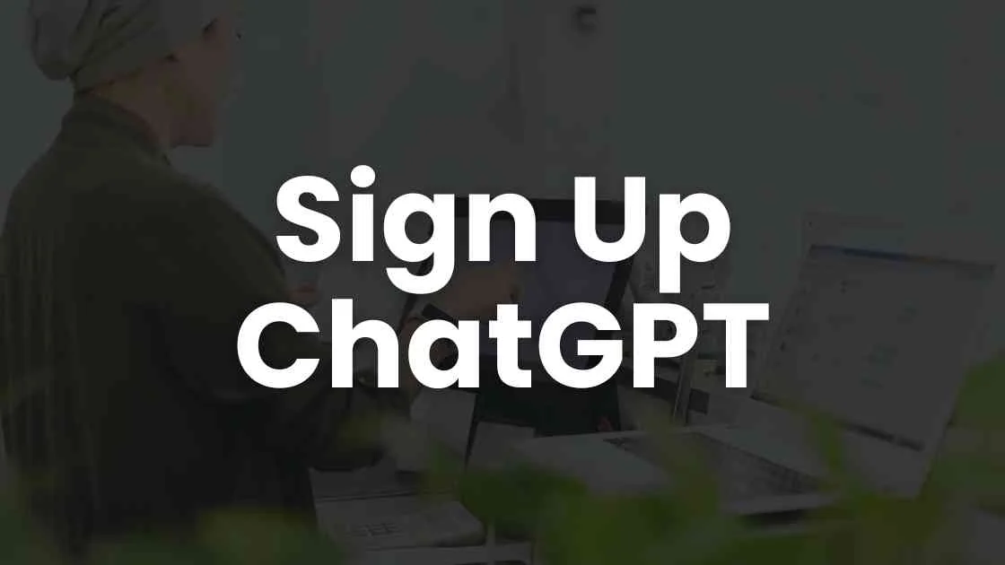 Cara Sign Up ChatGPT