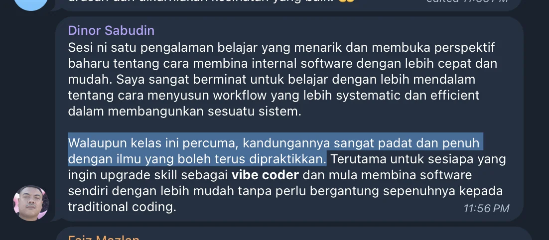 Review Dinor Sabudin tentang membina internal software dengan lebih cepat, mudah dan sistematik